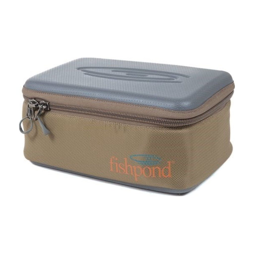 Fishpond Ripple Reel Case - Large - Sand/Saddle Brown - Packs & Bags - Fly Fish Food