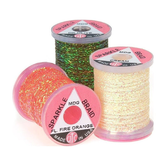 Midge Sparkle Braid - Misc. Synthetics - Fly Fish Food
