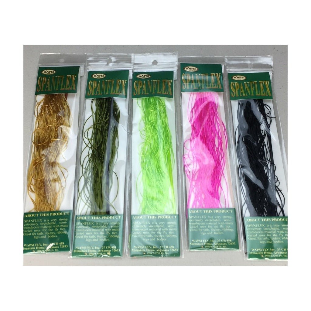 Spanflex - Synthetic Fibers & Flash - Fly Fish Food
