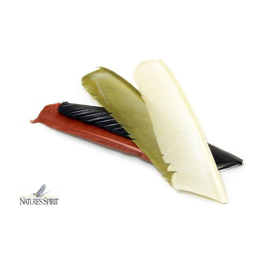 Nature's Spirit Turkey Biot Quills - Feathers & Marabou - Fly Fish Food