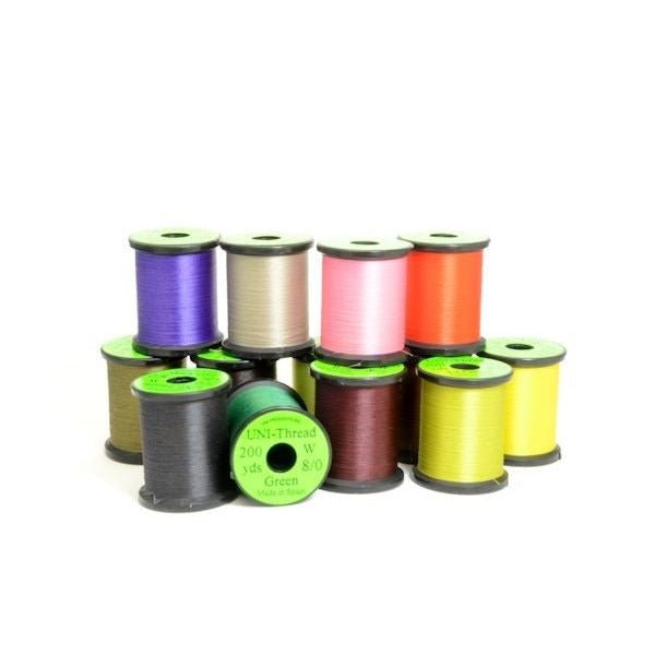 8/0 UNI - Thread Waxed Midge - Thread - Fly Fish Food