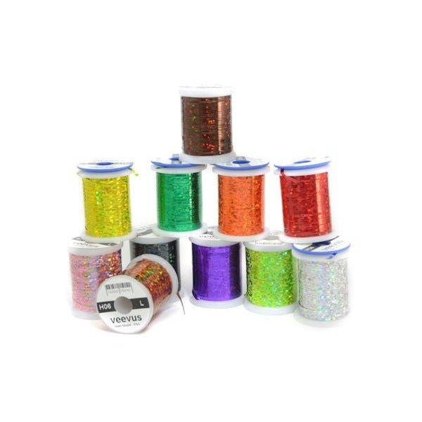 Veevus Holographic Tinsel - Wire, Tinsel & Lead - Fly Fish Food