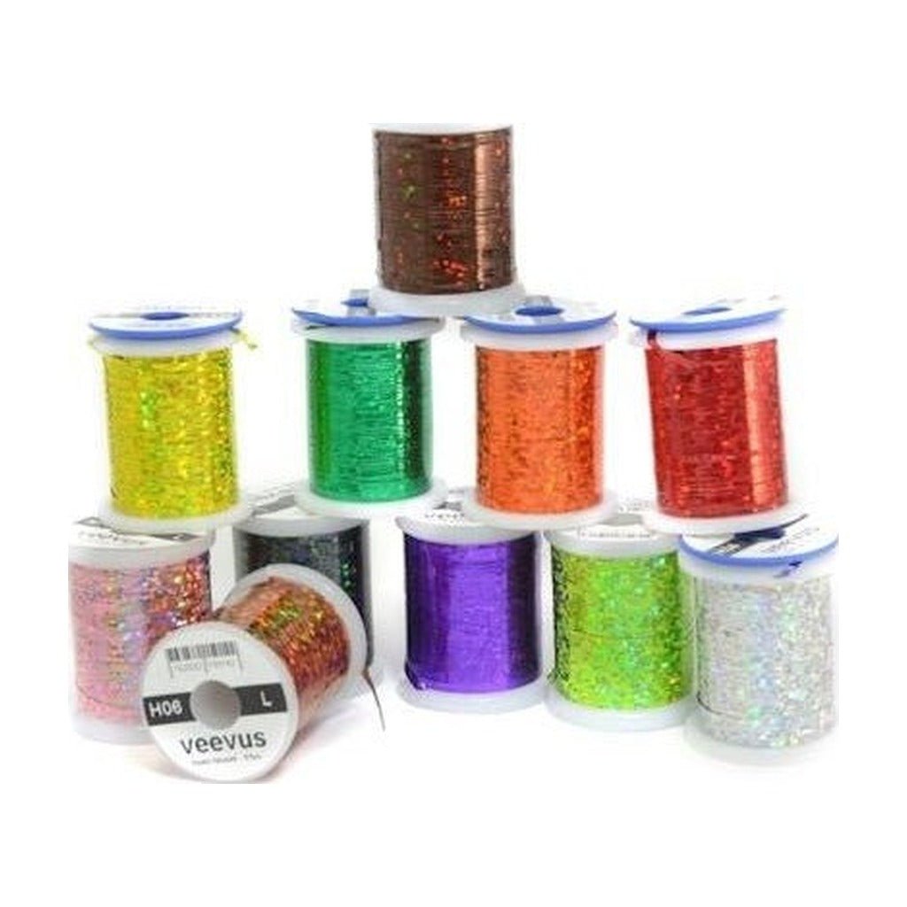 Veevus Holographic Tinsel - Wire, Tinsel & Lead - Fly Fish Food