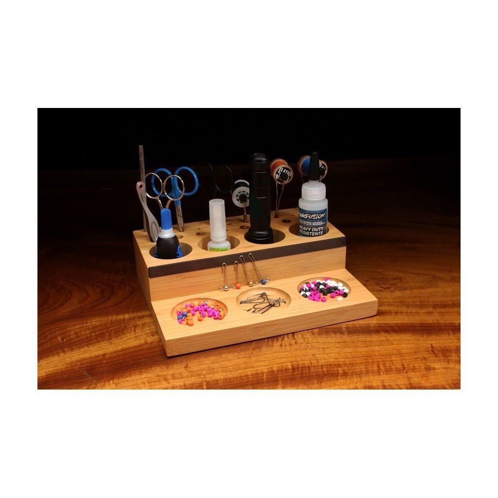 Wooden Tool Caddy - Fly Tying Accessories - Fly Fish Food