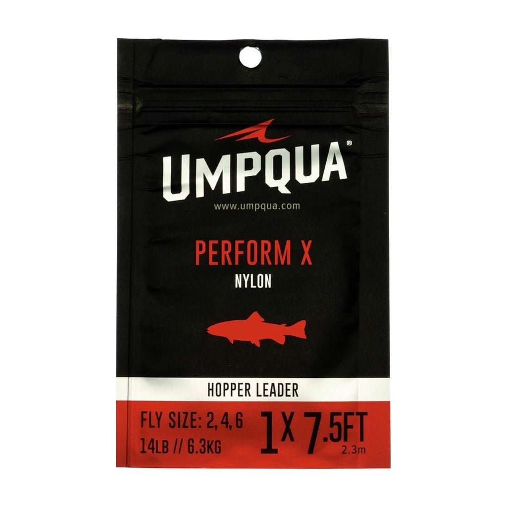 Umpqua Perform X Hopper Leader - Tippet, Leader &amp; Accessories - Fly Fish Food