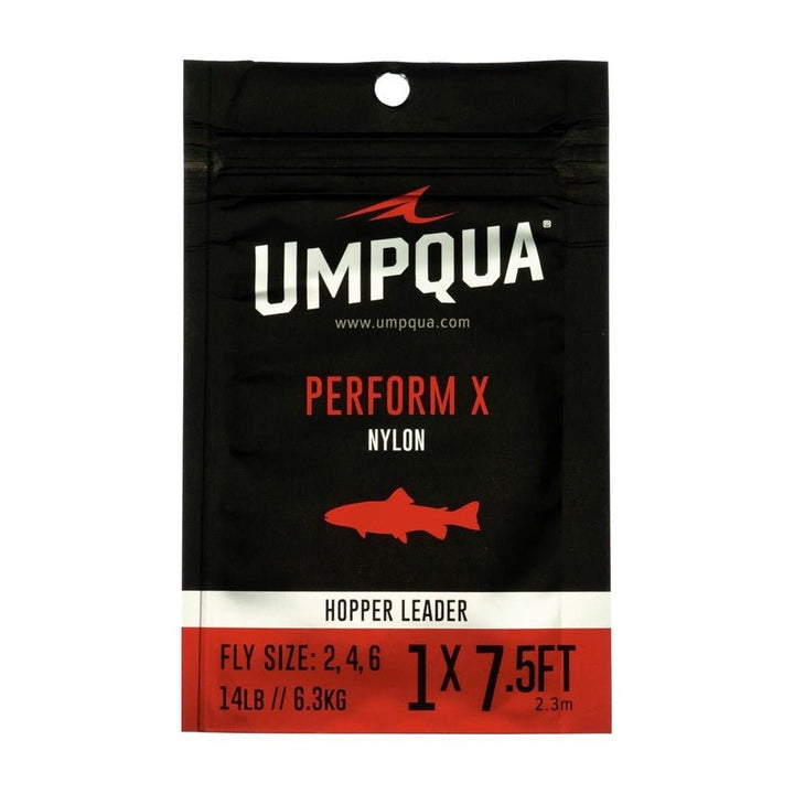 Umpqua Perform X Hopper Leader - Tippet, Leader &amp; Accessories - Fly Fish Food