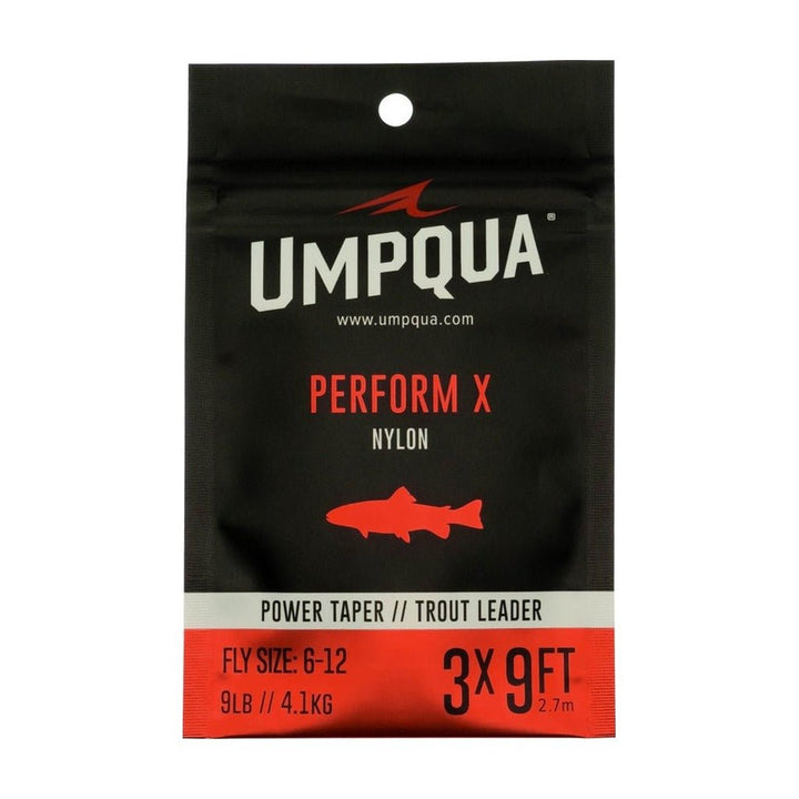 Umpqua Perform X Power Taper Leader 9&