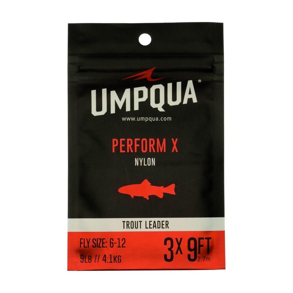Umpqua Perform X Trout Leader 10&