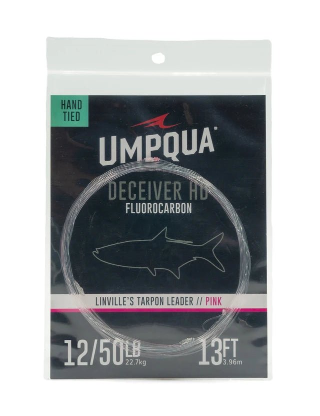 Umpqua Linville Tarpon Leader - Pink - Tippet, Leader &amp; Accessories - Fly Fish Food