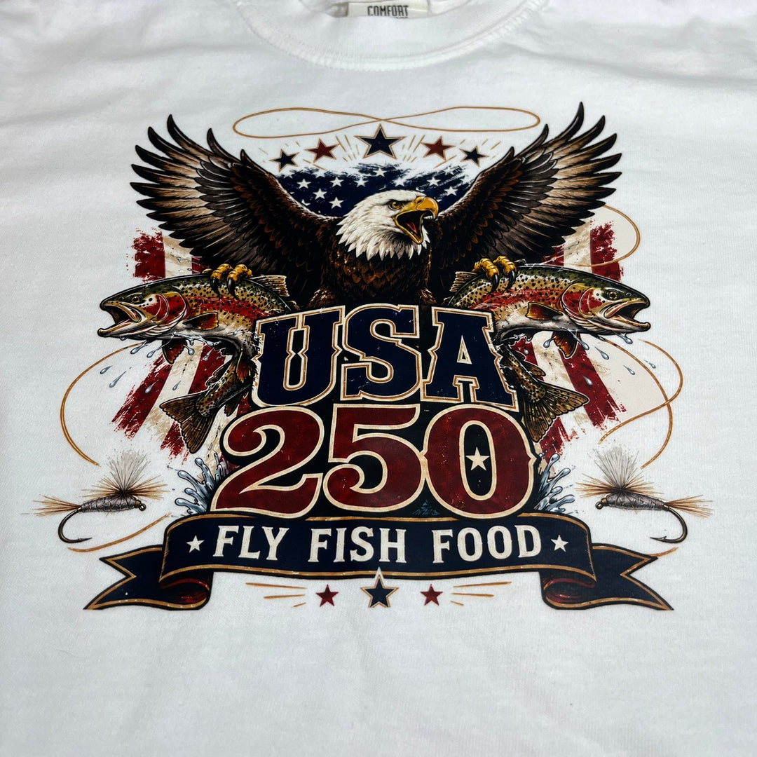 Fly Fish Food USA 250 Eagle T-Shirt - Apparel - Fly Fish Food