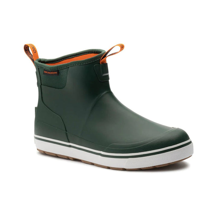 Grundens Deck - Boss Ankle Boot - Green - Boots &amp; Cleats - Fly Fish Food