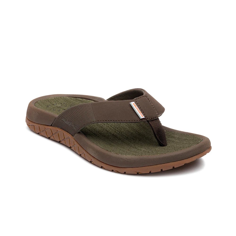 Grundens Fishfinder Sandal - Dark Brown - Footwear - Fly Fish Food