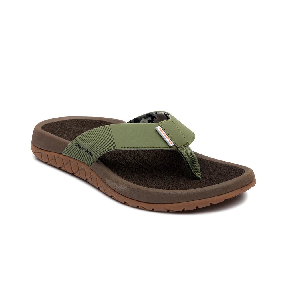 Grundens Fishfinder Sandal - Deep Lichen Green - Footwear - Fly Fish Food