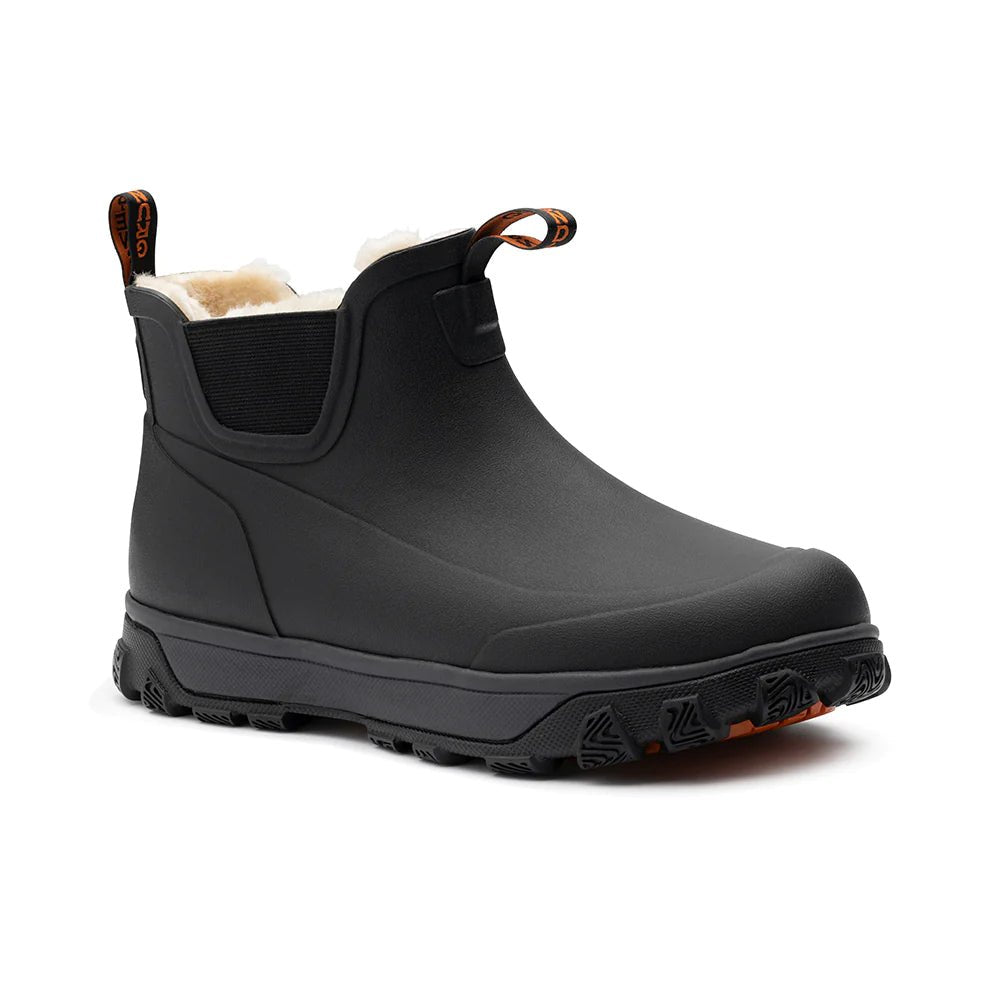 Grundens Deviation Sherpa Ankle Boot - Black - Boots & Cleats - Fly Fish Food