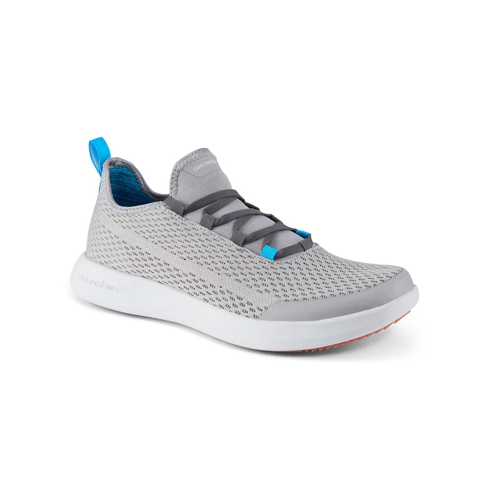 Grundens - Crosscurrent Boat Shoe - Steel Grey - Footwear - Fly Fish Food