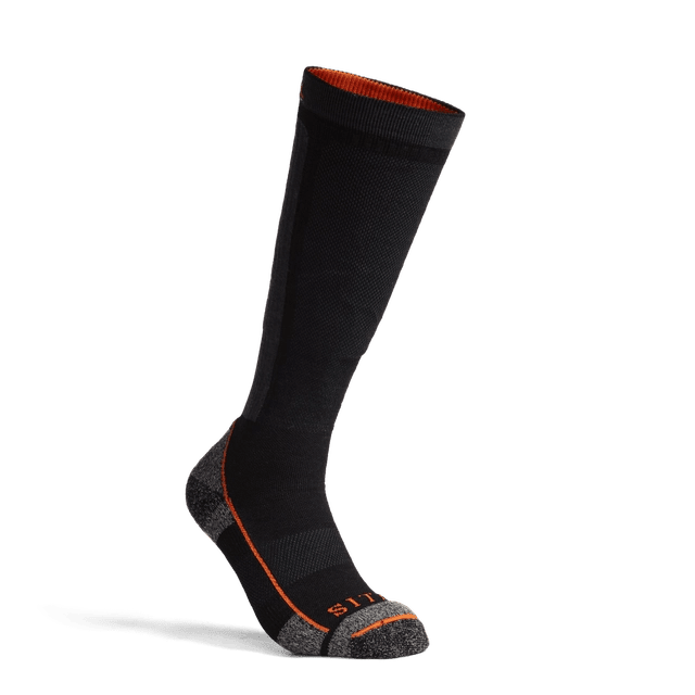 Sitka Mid - Weight OTC Sock - Sitka Black - Apparel - Fly Fish Food