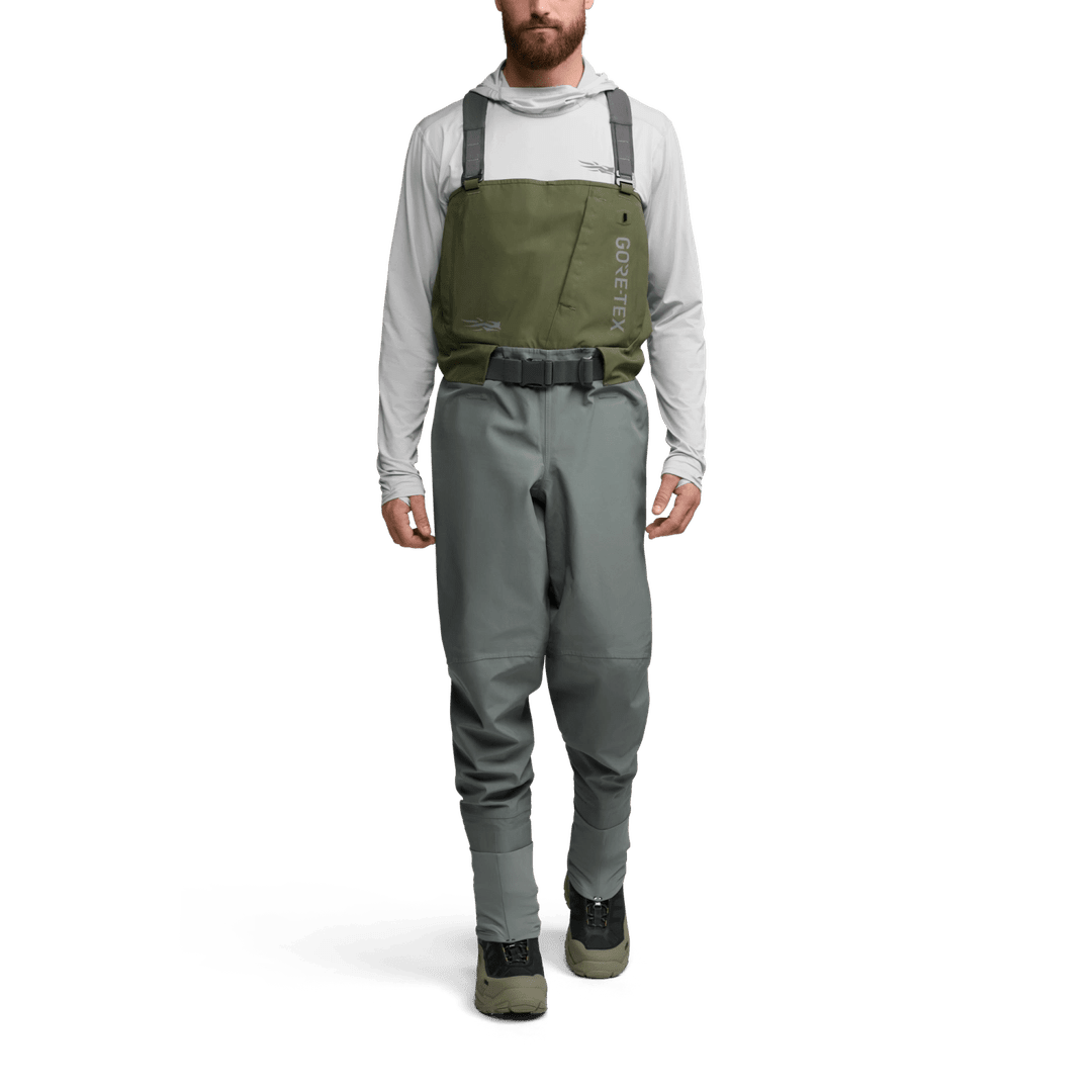 Sitka CrossCurrent GTX Stockingfoot Wader - Metal Grey - Waders - Fly Fish Food