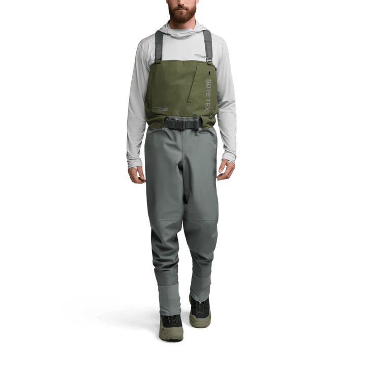 Sitka CrossCurrent GTX Stockingfoot Wader - Metal Grey - Waders - Fly Fish Food