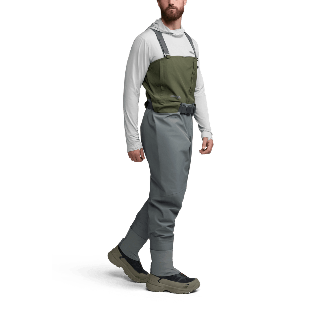 Sitka CrossCurrent GTX Stockingfoot Wader - Metal Grey - Waders - Fly Fish Food
