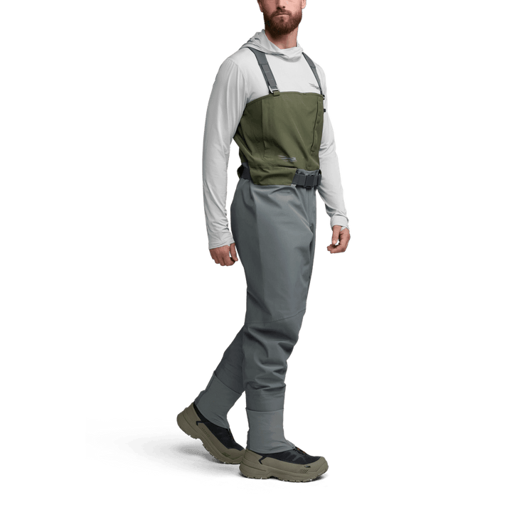 Sitka CrossCurrent GTX Stockingfoot Wader - Metal Grey - Waders - Fly Fish Food