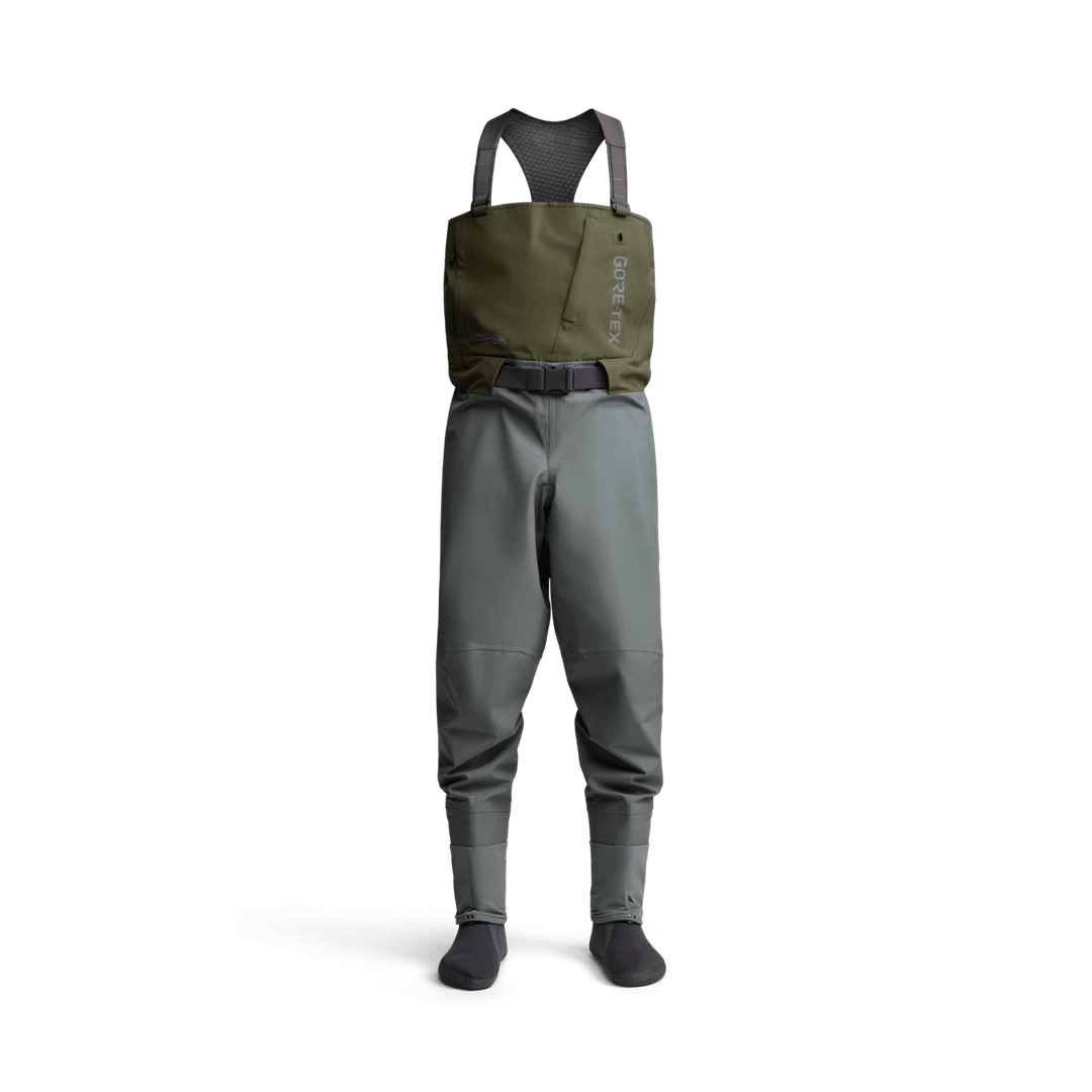 Sitka CrossCurrent GTX Stockingfoot Wader - Metal Grey - Waders - Fly Fish Food