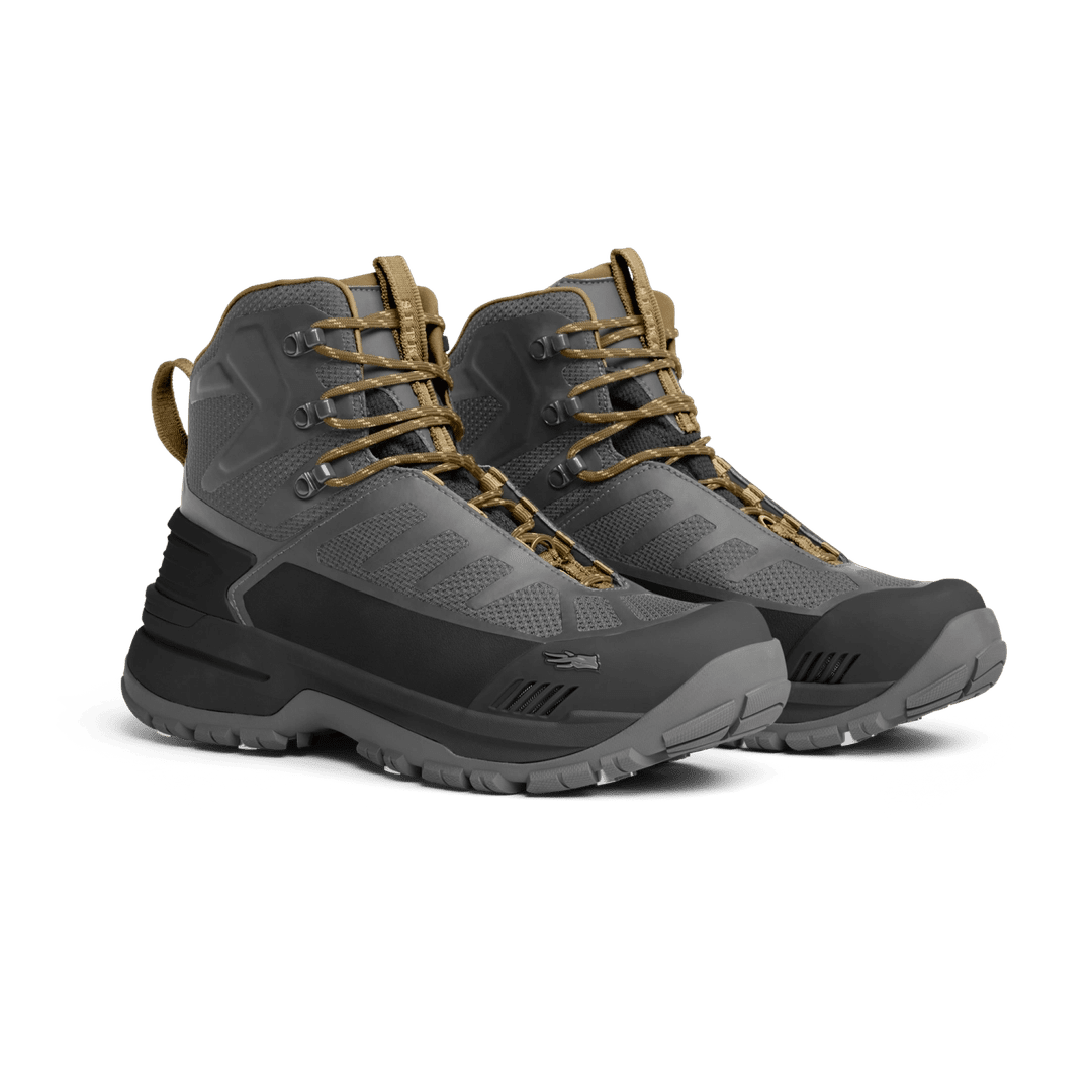 Sitka CrossCurrent Wading Boot Rubber - Metal Grey - Waders - Fly Fish Food