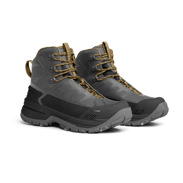 Sitka CrossCurrent Wading Boot Rubber - Metal Grey - Waders - Fly Fish Food