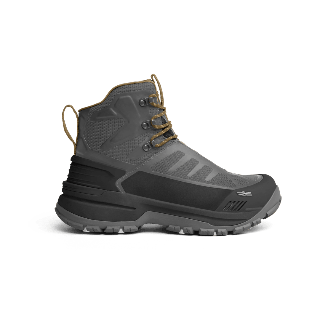Sitka CrossCurrent Wading Boot Rubber - Metal Grey - Waders - Fly Fish Food