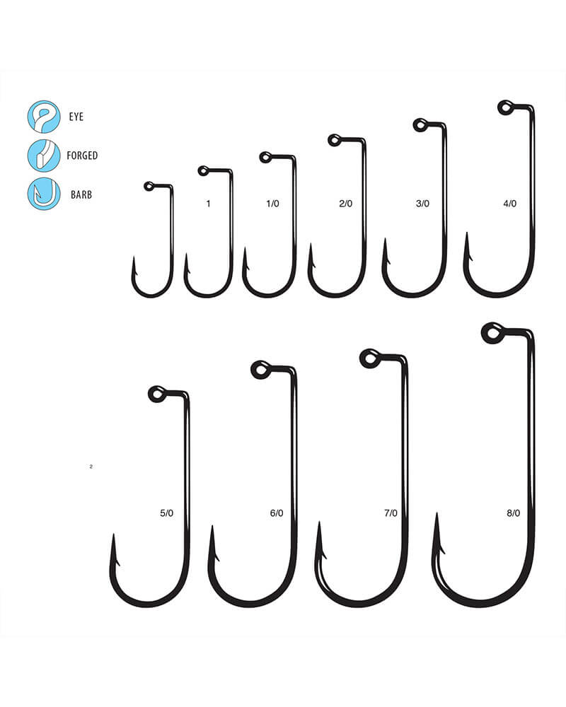 Gamakatsu Jig 90 Heavy Wire Round Bend - Hooks & Shanks - Fly Fish Food