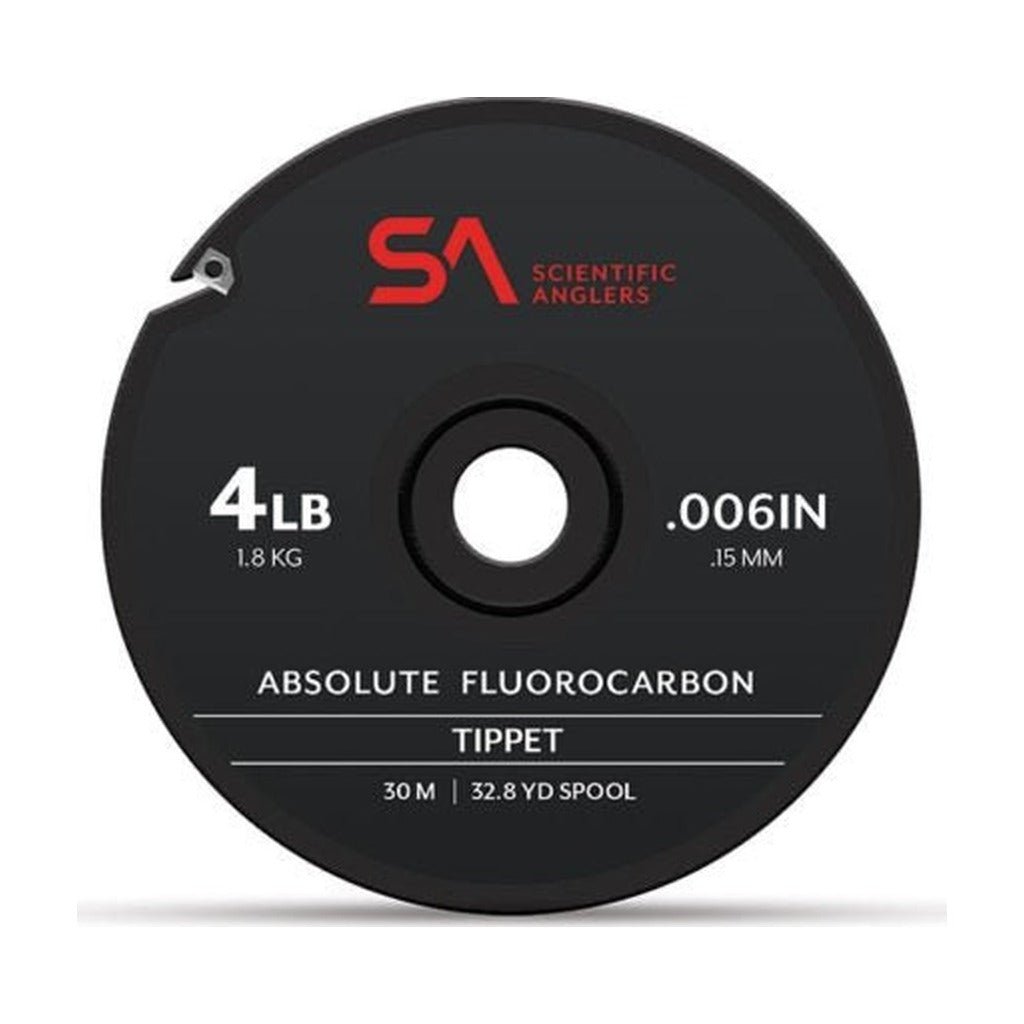 Absolute Fluorocarbon Tippet - 30m - Tippet, Leader & Accessories - Fly Fish Food