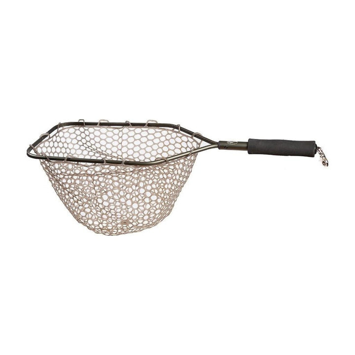 Adamsbuilt Aluminum Trout Net, 15" with Camo Ghost Netting - Nets &amp; Accessories - Fly Fish Food