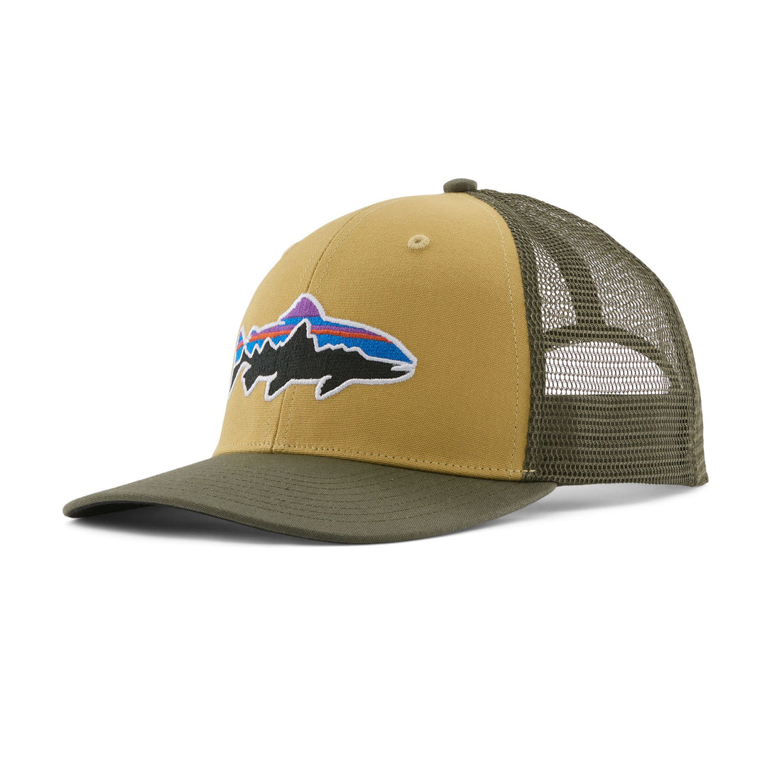Fitz Roy Trout Trucker Hat - Lynx Tan