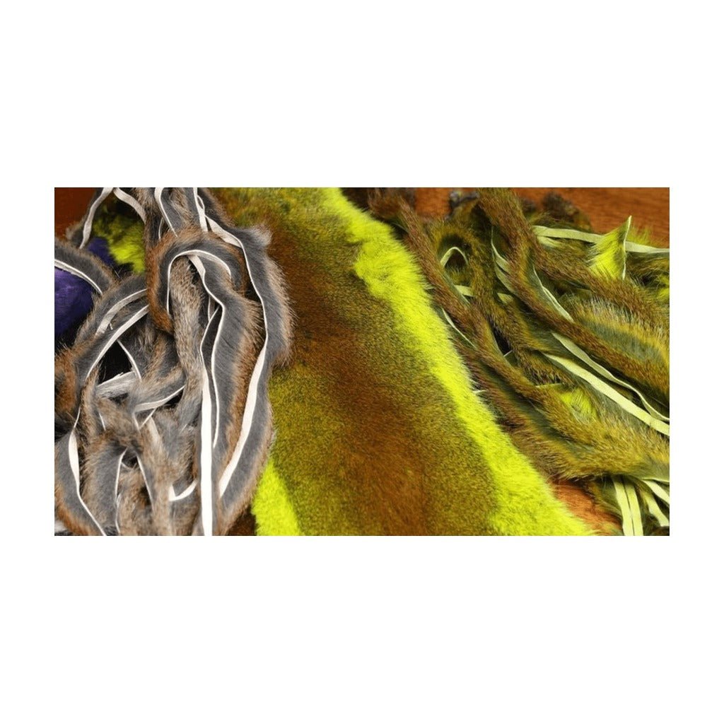 Complete Micro Stripped Pine Squirrel Hide - Hair &amp; Fur - Fly Fish Food