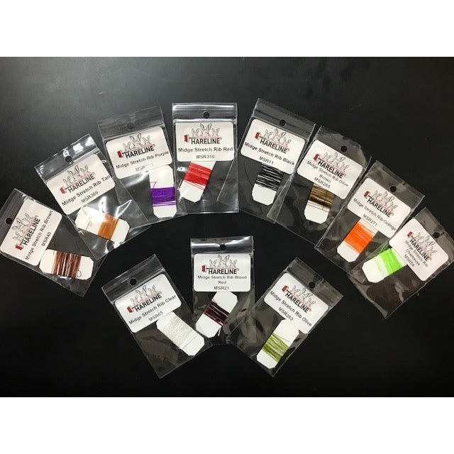 Midge Stretch Rib - Misc. Synthetics - Fly Fish Food