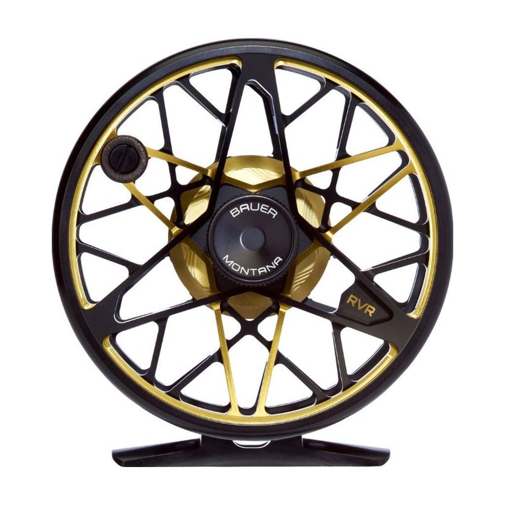 Bauer RVR Reel - Black/Gold - Reels - Fly Fish Food