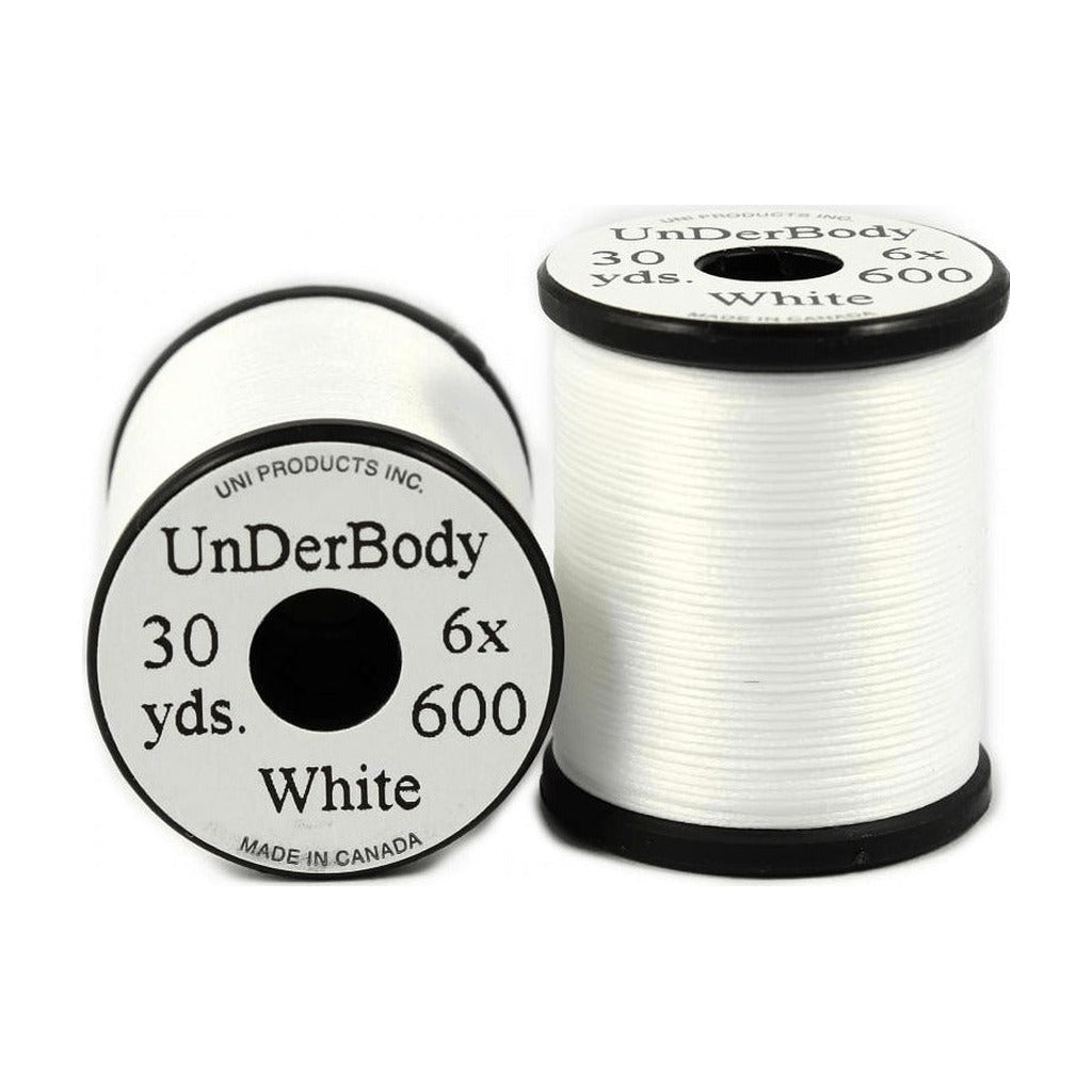 UNI UnDerBody White - Thread - Fly Fish Food
