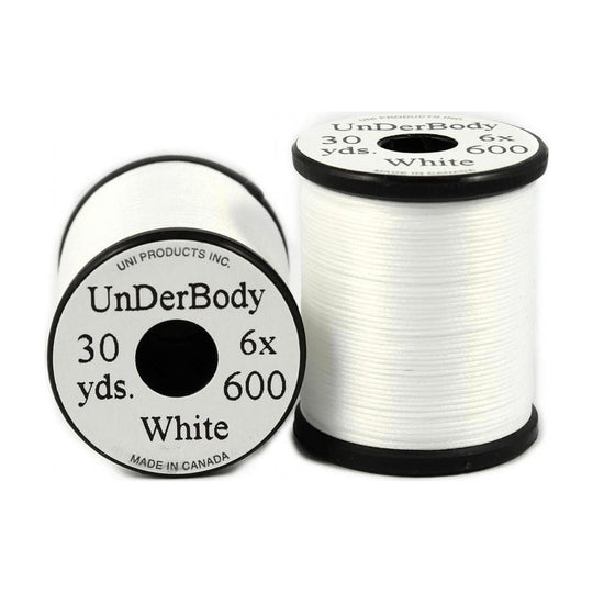 UNI UnDerBody White - Thread - Fly Fish Food