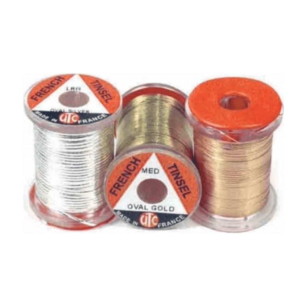 UTC French Tinsel Oval - Wire, Tinsel &amp; Lead - Fly Fish Food