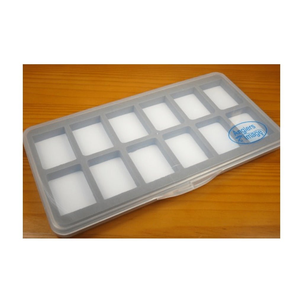 Ultra - Thin Large Fly Box 12 Comp Magnetic - Fly Boxes - Fly Fish Food
