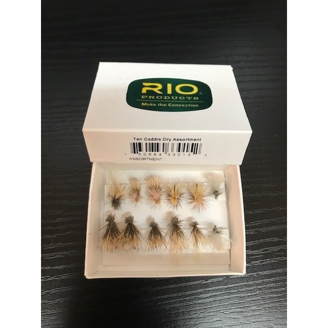 RIO Tan Caddis Dry Fly Assortment - Flies - Fly Fish Food
