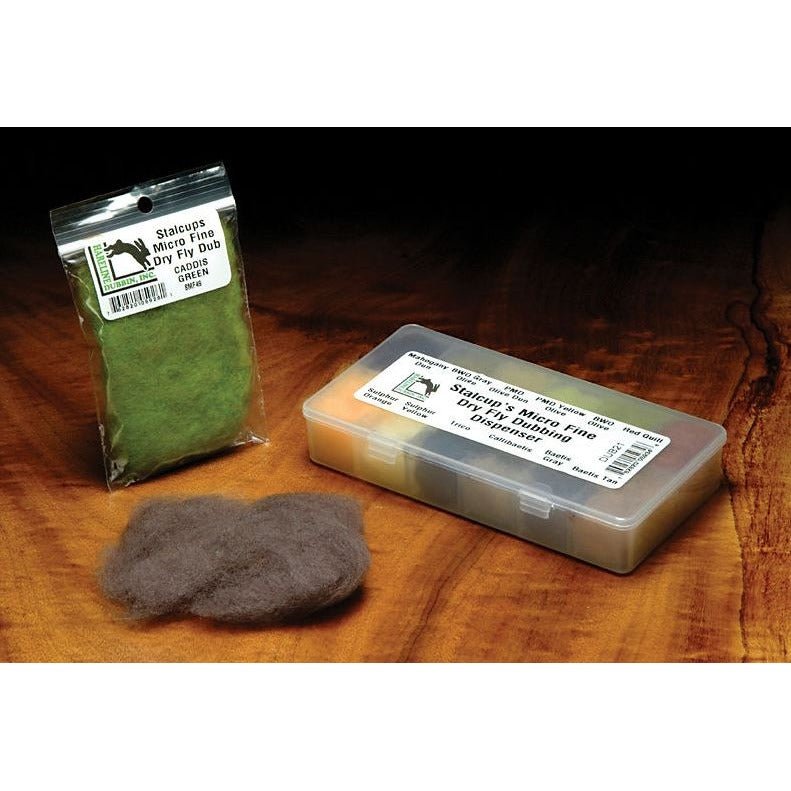 Stalcup's Micro Fine Dry Fly Dubbing Dispenser - Dubbing - Fly Fish Food