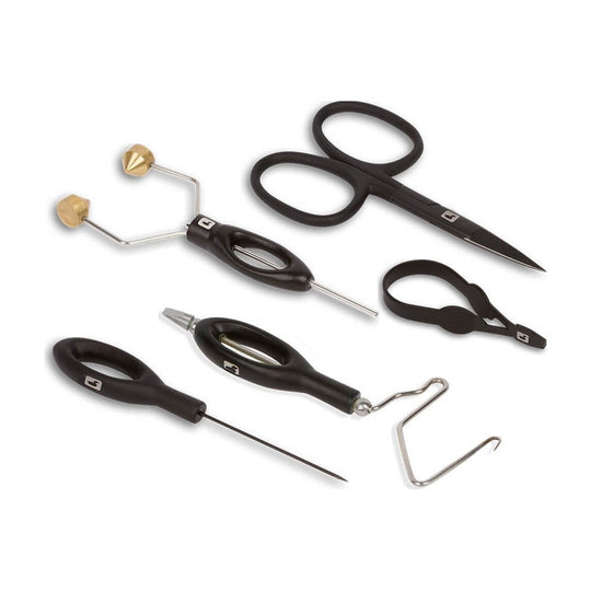Loon Core Fly Tying Tool Kit - Black - Tying Tools - Fly Fish Food