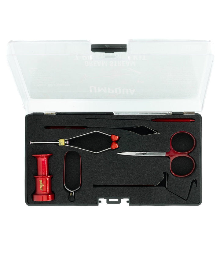 Dream Stream 7 PC Fly Tying Tool Kit - Tying Tools - Fly Fish Food