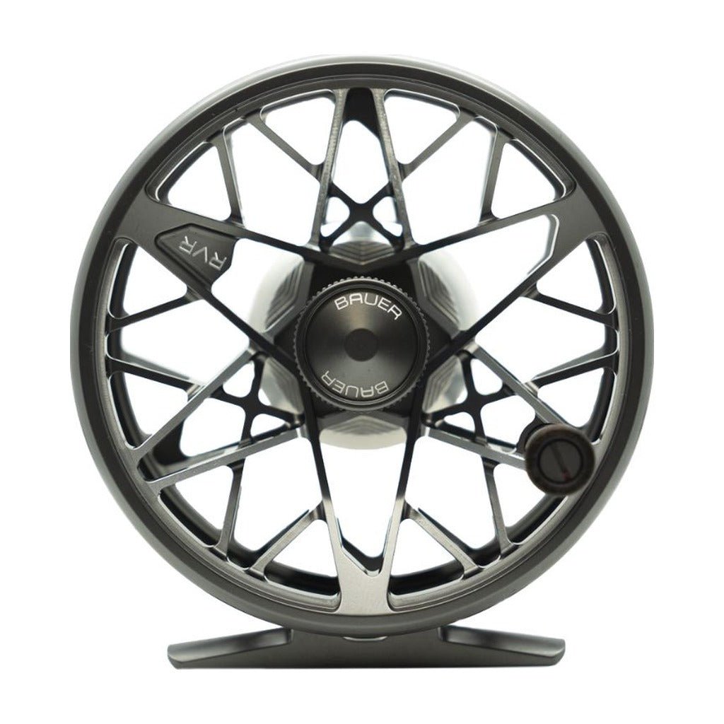 Bauer RVR Reel - Charcoal/Silver - Reels - Fly Fish Food