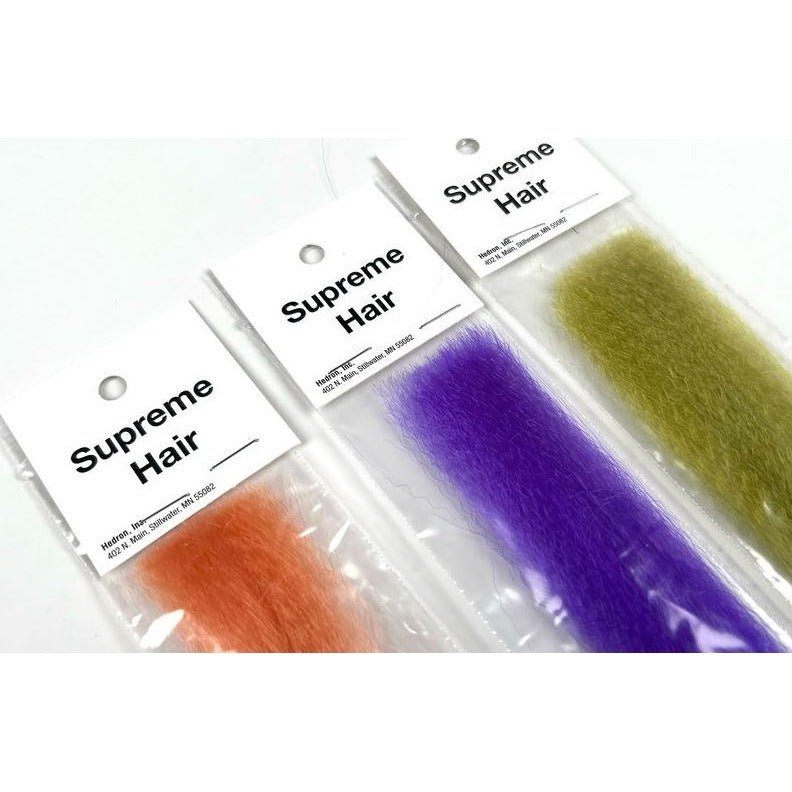 Hareline Supreme Super Hair - Synthetic Fibers &amp; Flash - Fly Fish Food