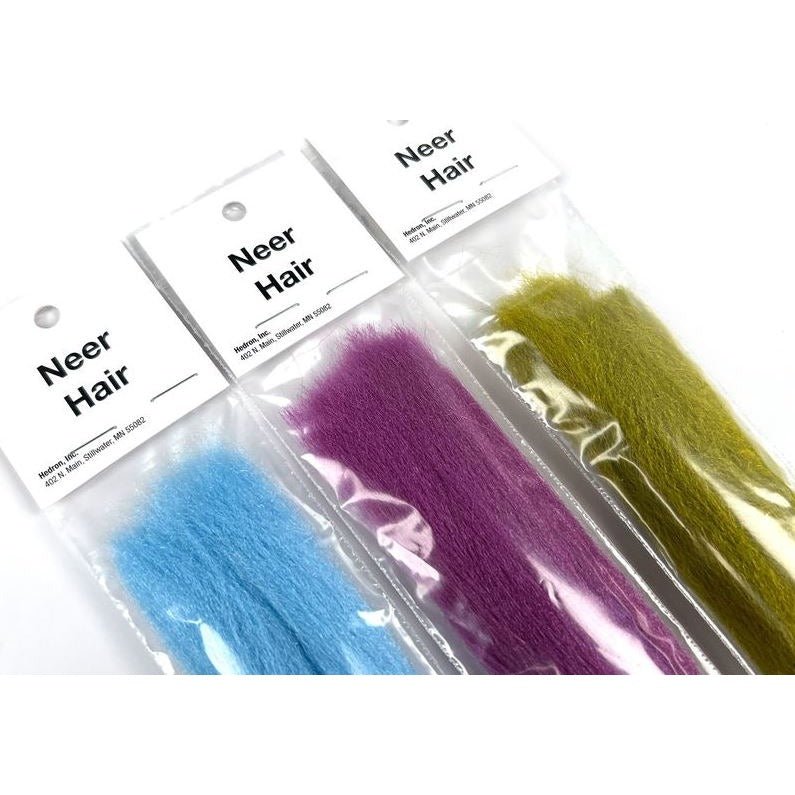 Hareline Neer Hair - Synthetic Fibers &amp; Flash - Fly Fish Food