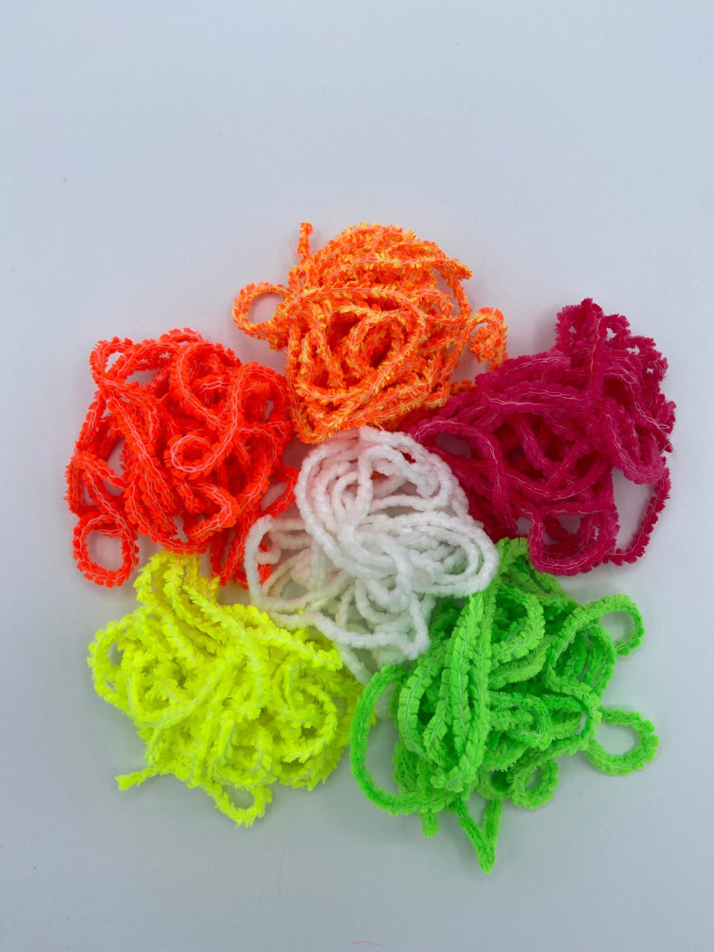 Glow in the Dark Chenille - Chenille - Fly Fish Food