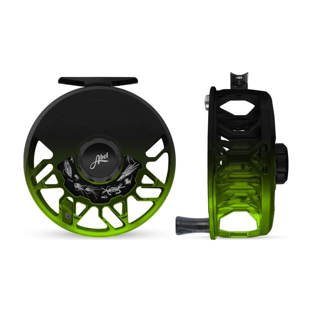 Abel Rove Reel - Black Fade Green - Reels - Fly Fish Food