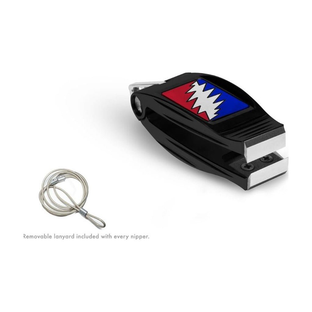 Abel Nipper - Black/Grateful Dead Lightning Bolt - On Water Accessories - Fly Fish Food