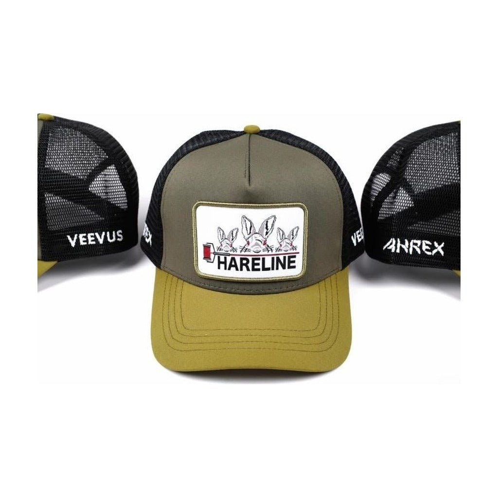 Hareline Logo Trucker Cap - Hats - Fly Fish Food